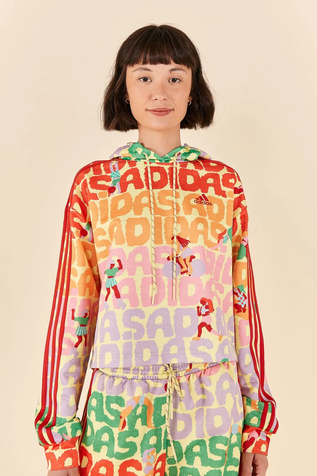 Adidas Farm Hoodie Pearl Citrine sold by FARM Rio product image thumbnail 2