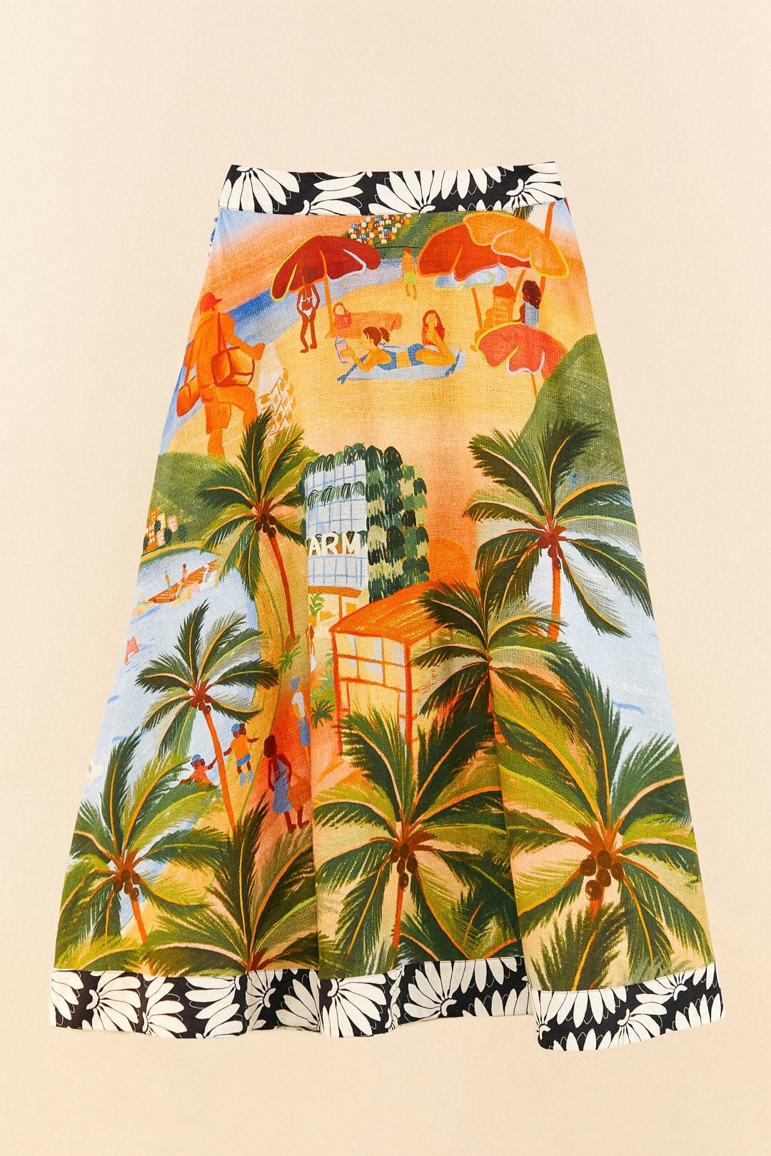 Carioca Midi Skirt sold by FARM Rio product image thumbnail 6