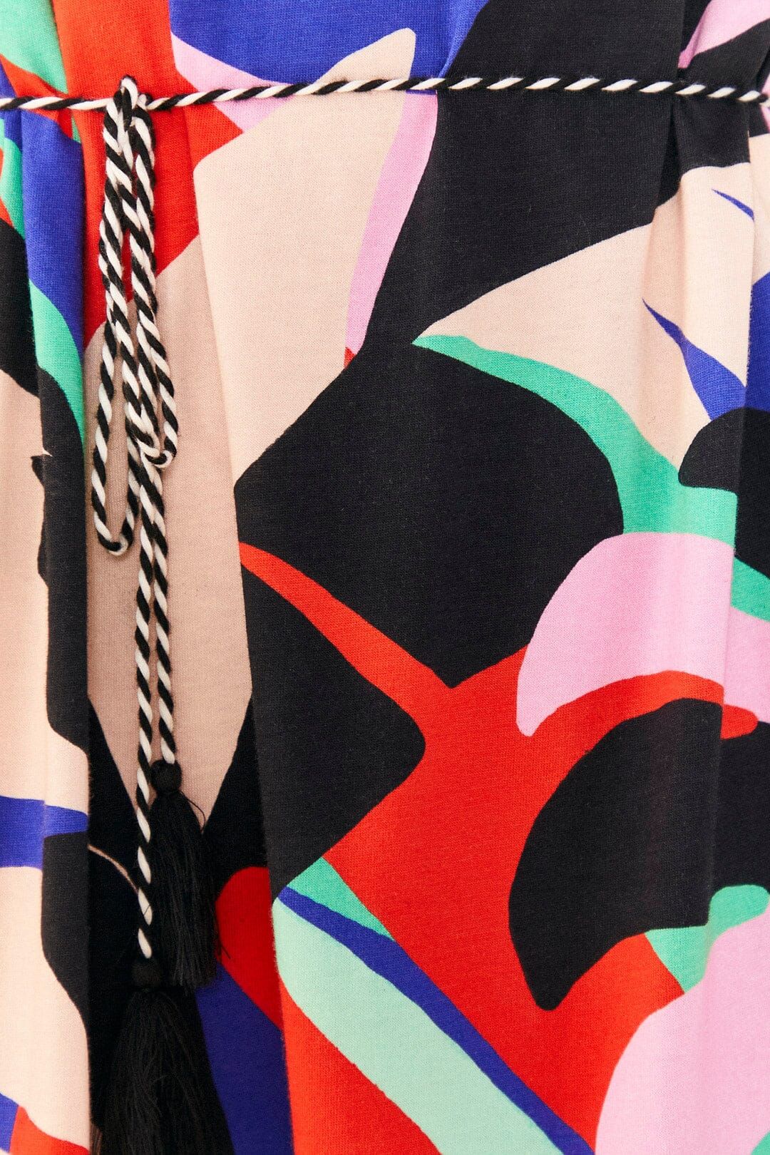 Colorful Monstera Organic Cotton T-Shirt Dress sold by FARM Rio product image thumbnail 4