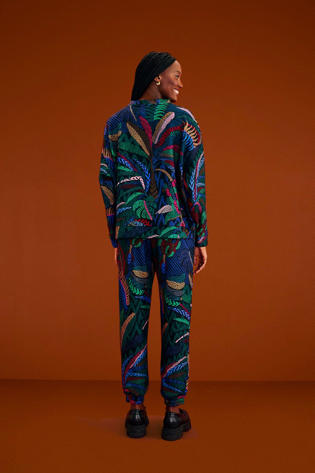 Amazonia Night Sweatshirt sold by FARM Rio product image thumbnail 3