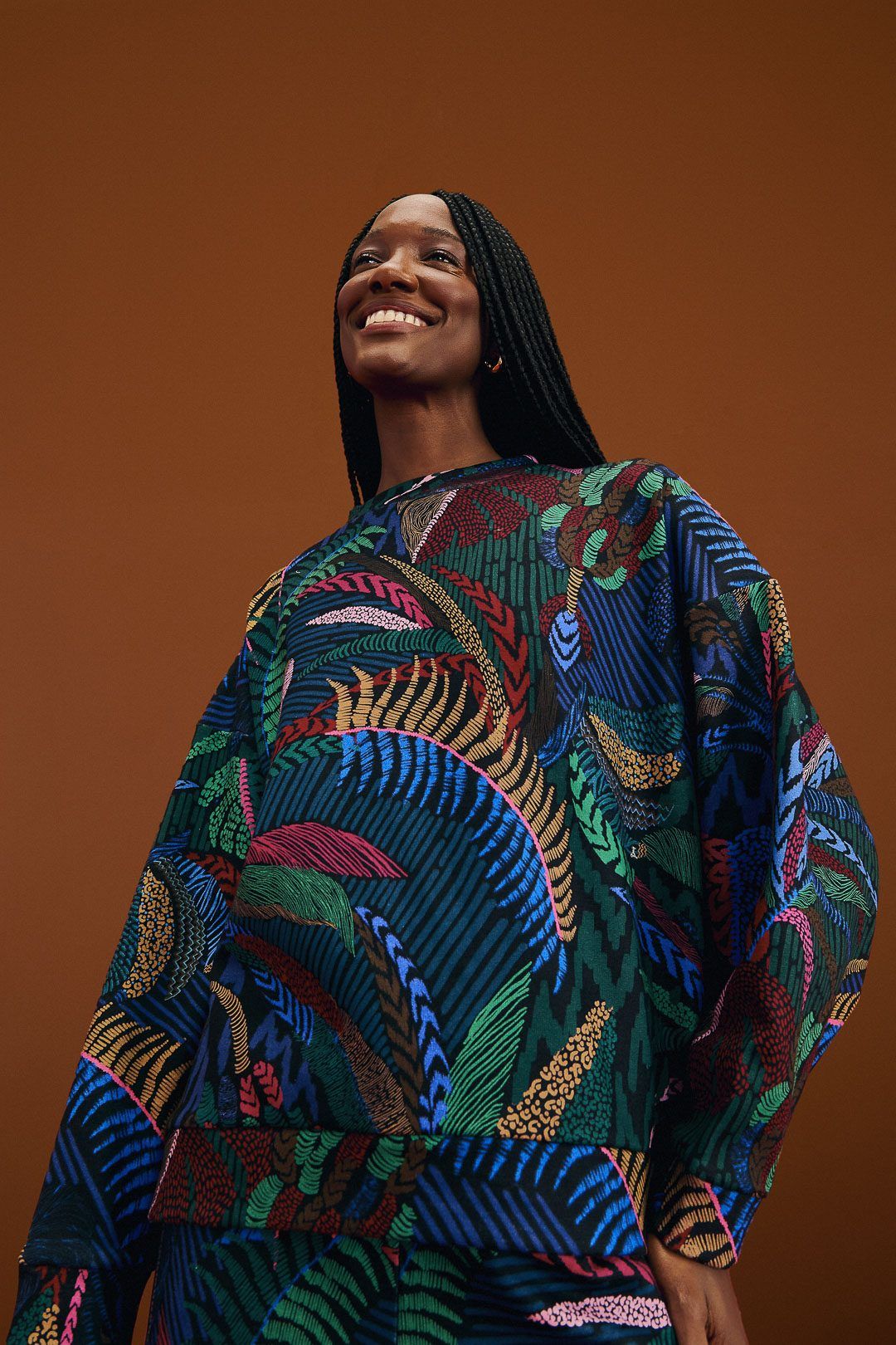 Amazonia Night Sweatshirt sold by FARM Rio