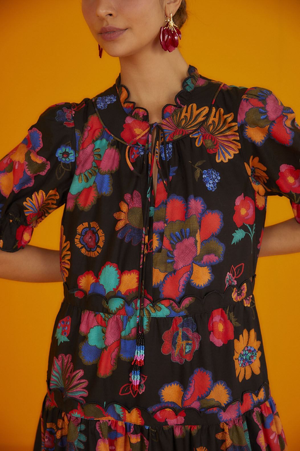 Lilys Garden Midi Dress sold by FARM Rio product image thumbnail 3