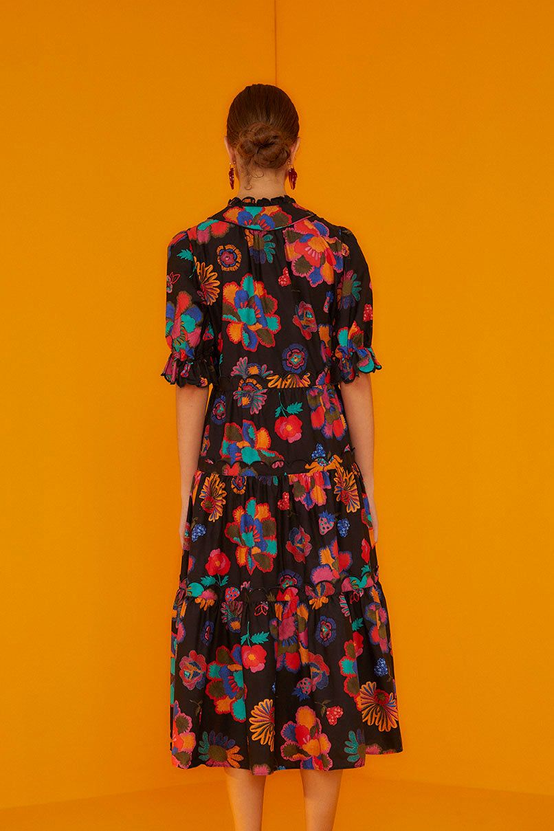 Lilys Garden Midi Dress sold by FARM Rio product image thumbnail 2