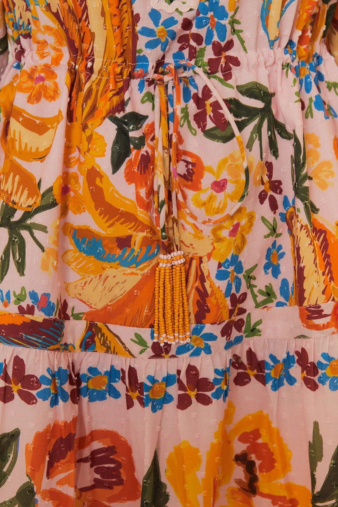 Pink Spring Bananas Mini Dress sold by FARM Rio product image thumbnail 2