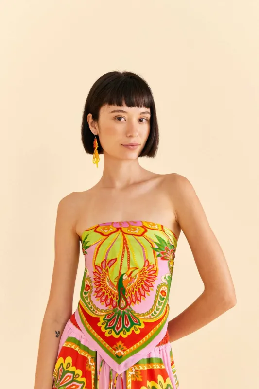 Beach Toucans Scarf made by FARM Rio