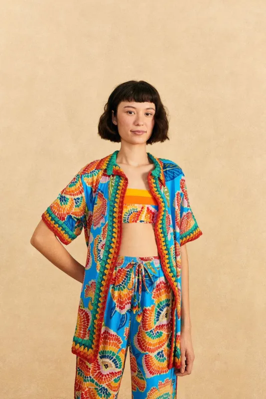 Dewdrop Spectrum Shirt sold by FARM Rio