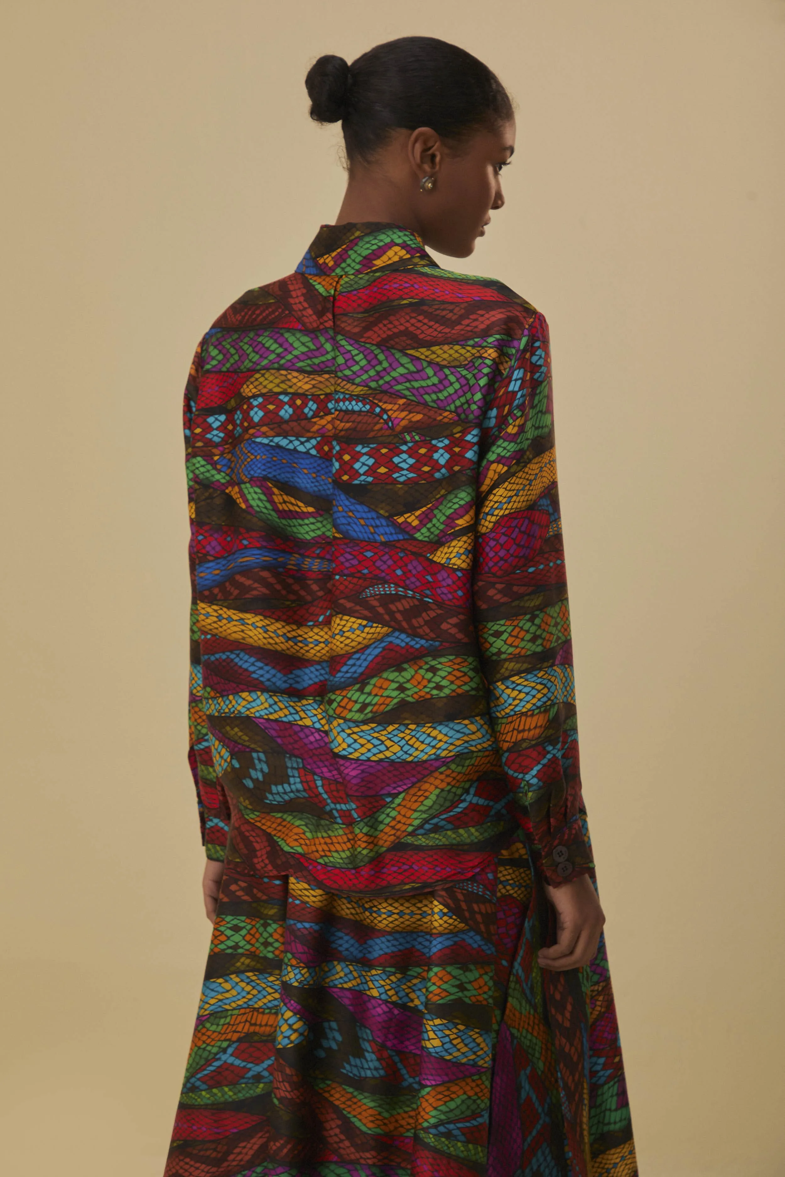 Multicolor Mirage Shirt Long Sleeves sold by FARM Rio product image thumbnail 5