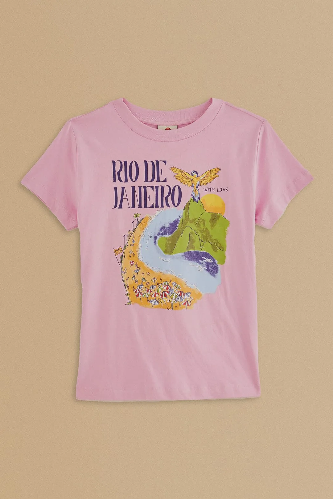 Rio De Janeiro Organic Cotton Fit T-Shirt sold by FARM Rio product image thumbnail 5