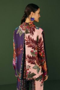 Flower Scarves Lenzing™ Ecovero™ Viscose Shirt sold by FARM Rio