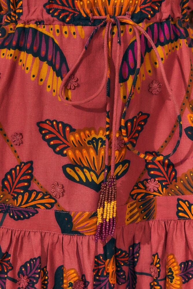 Blush Living Bloom Short Sleeve Mini Dress sold by FARM Rio product image thumbnail 5