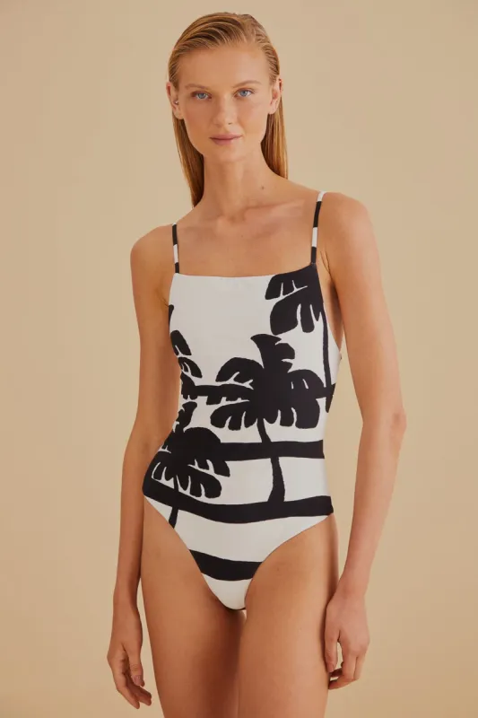 Coconut One Piece Swimsuit sold by FARM Rio