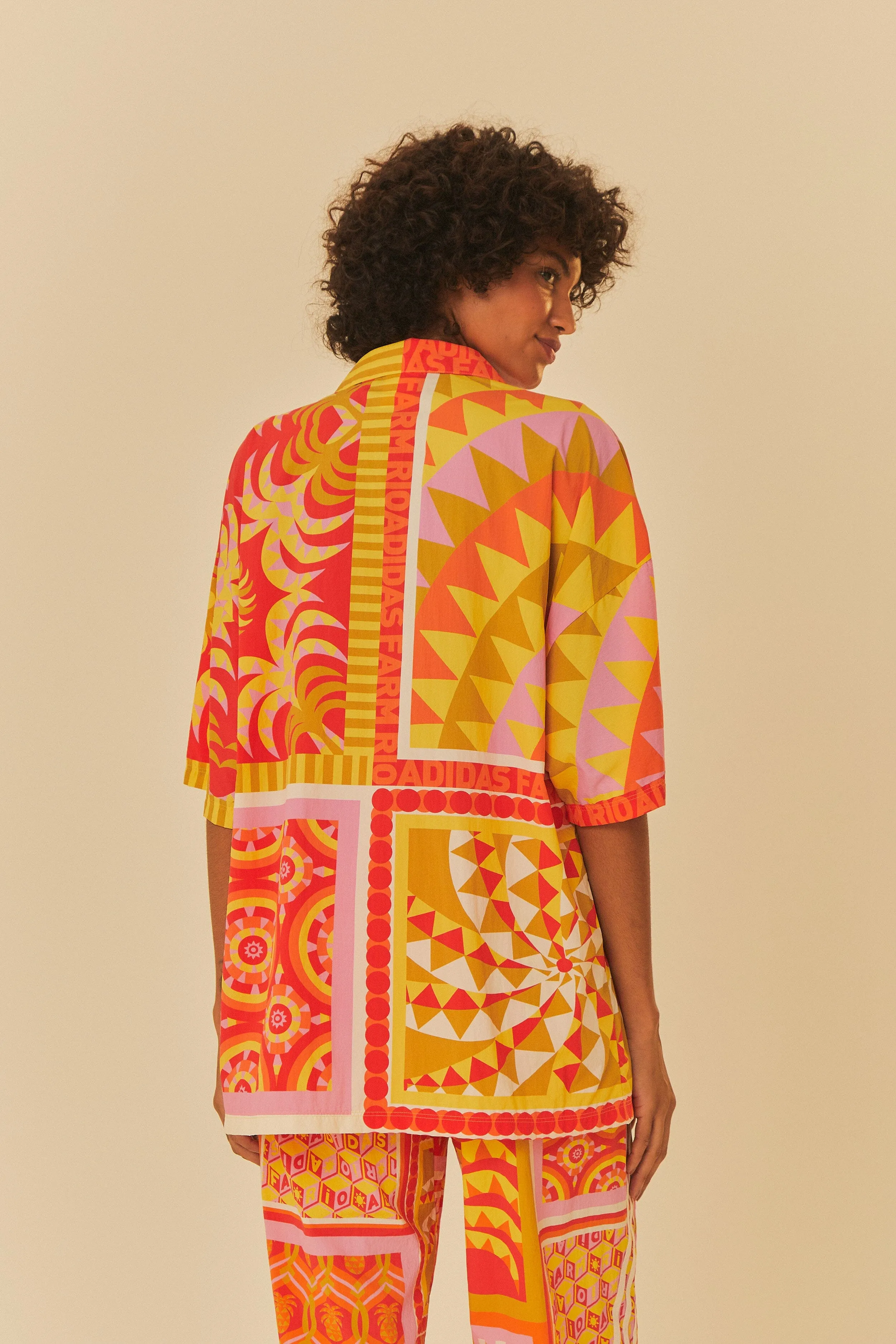 Adidas Farm Solar Kaleidoscope Pink Top sold by FARM Rio product image thumbnail 4