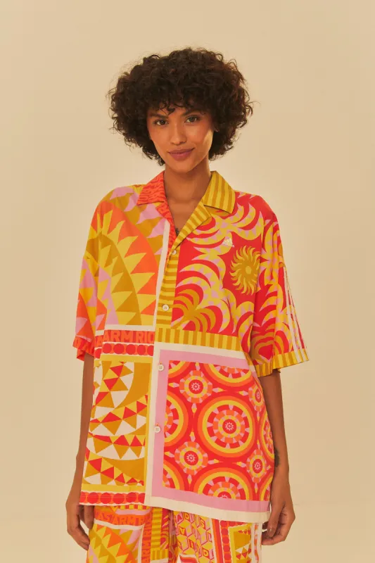 Adidas Farm Solar Kaleidoscope Pink Top sold by FARM Rio