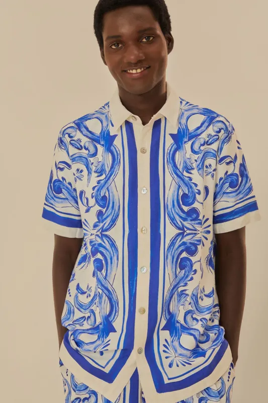 Garden Tiles Unisex Shirt sold by FARM Rio