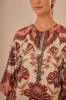 Cream Riad Blouse sold by FARM Rio