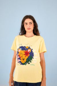 Leo Zodiac Organic Cotton T-Shirt sold by FARM Rio