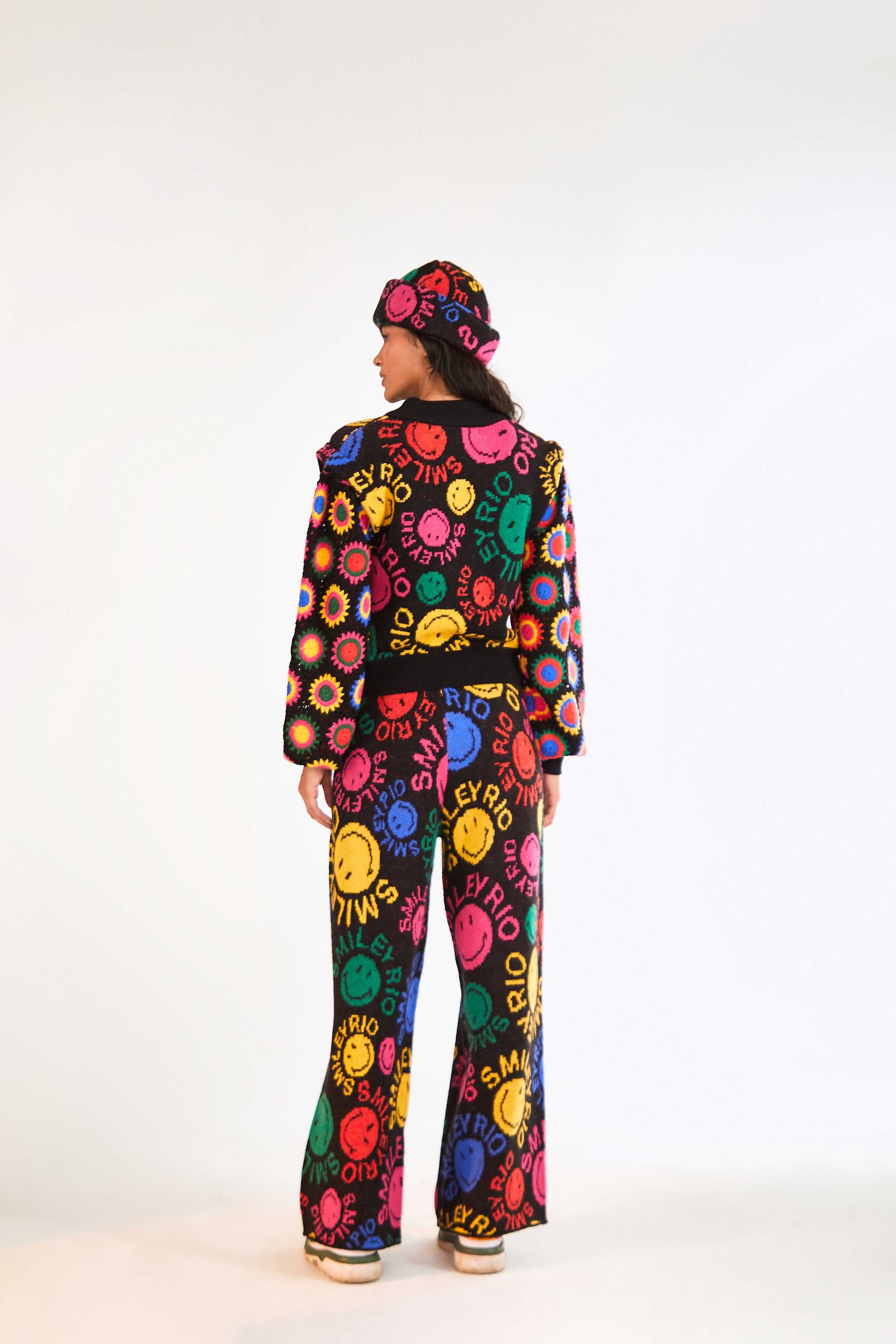 Type Rainbow Smiley® Rio Sweater sold by FARM Rio product image thumbnail 2