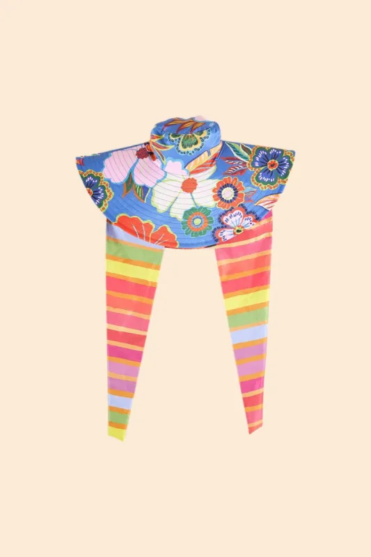 Orange Blooming Garden Hat sold by FARM Rio