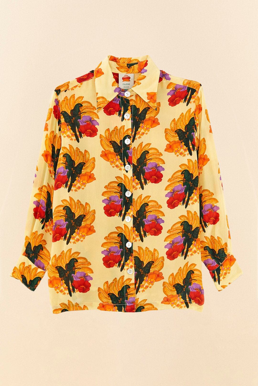 Banana Nest Pajama Shirt sold by FARM Rio product image thumbnail 6
