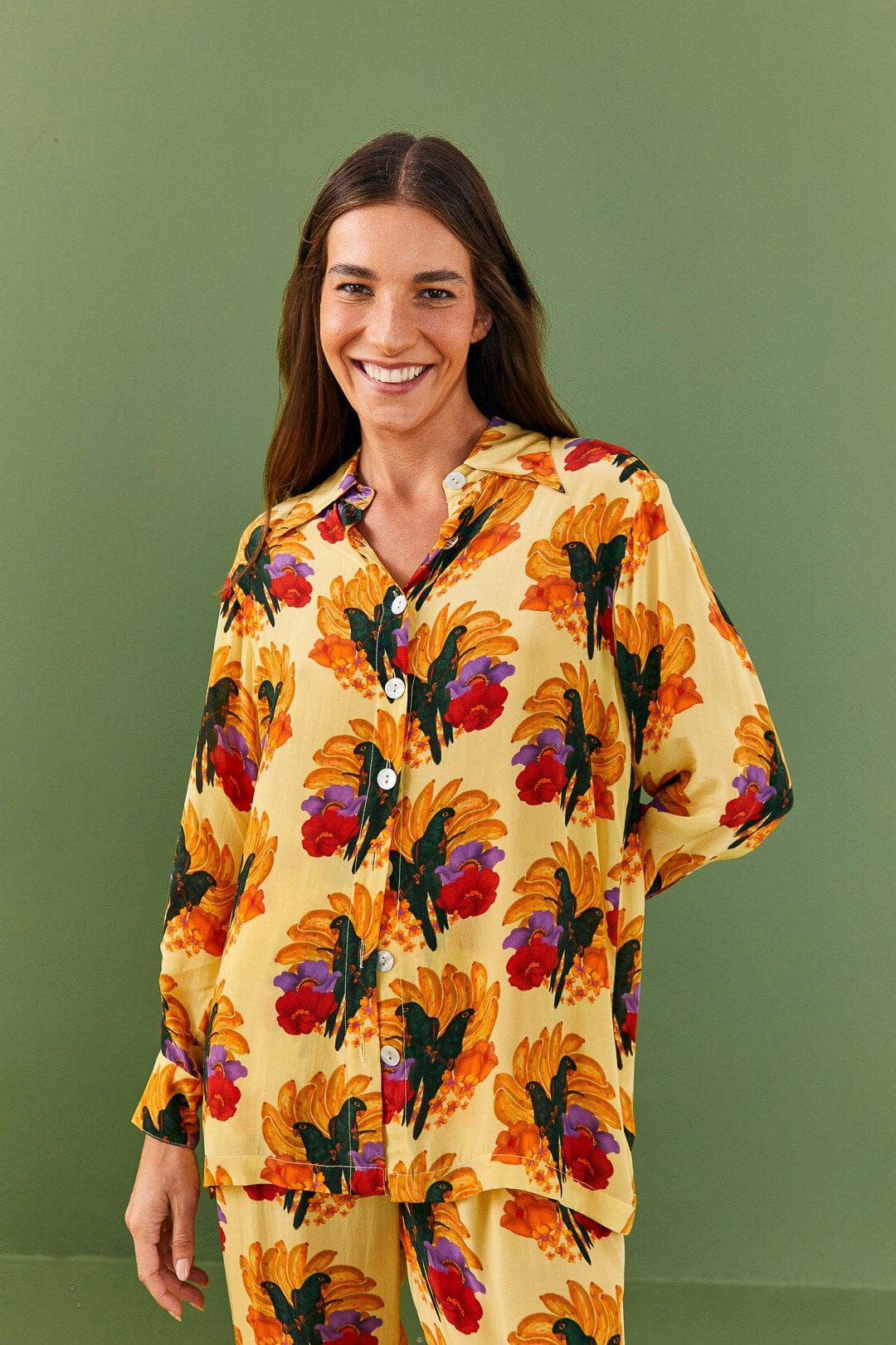 Banana Nest Pajama Shirt sold by FARM Rio