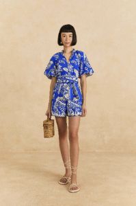 Blue Lace Banana Romper sold by FARM Rio