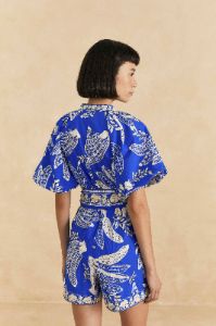 Blue Lace Banana Romper sold by FARM Rio