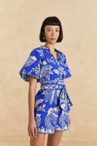 Blue Lace Banana Romper sold by FARM Rio