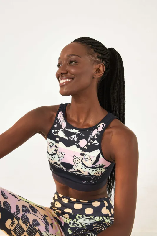 ADIDAS FARM TOTALLY NEW RIO SPORTS BRA PINK sold by FARM Rio