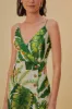 Tropical Forest Off-White Mini Dress sold by FARM Rio