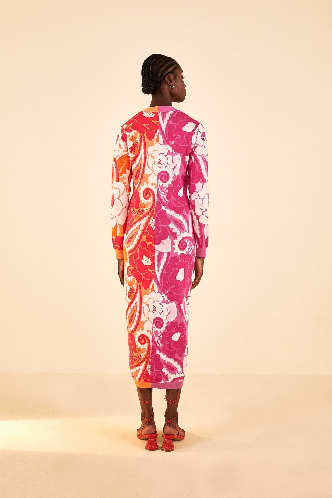 Mixed Tropical Groove Cardigan Dress sold by FARM Rio product image thumbnail 4