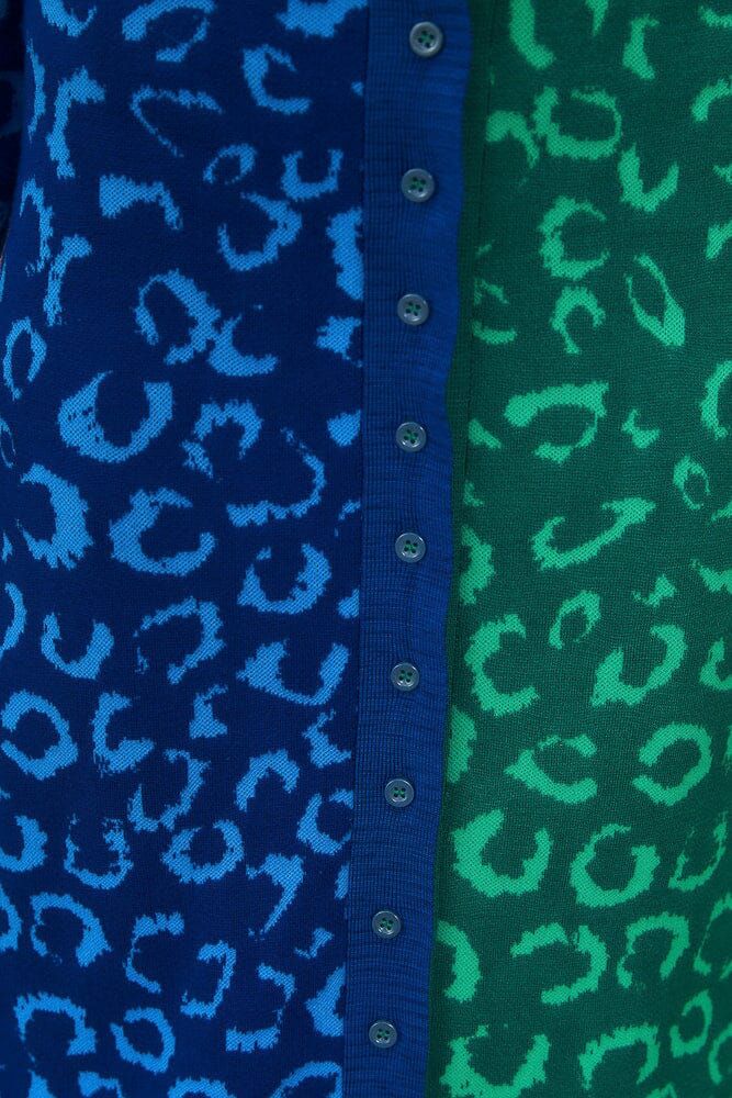 Mixed Leopards Knit Midi Cardigan Dress sold by FARM Rio product image thumbnail 5