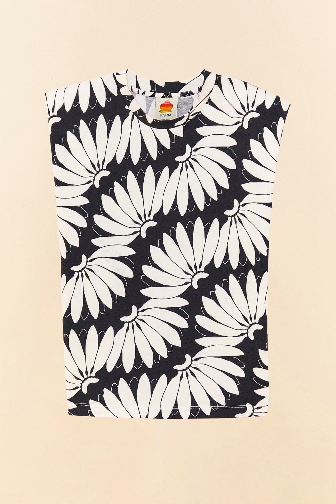 Black Copacabana Organic Cotton T-Shirt sold by FARM Rio product image thumbnail 5