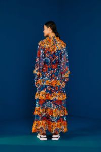 Mixed Pineapple Flowers Maxi Dress sold by FARM Rio