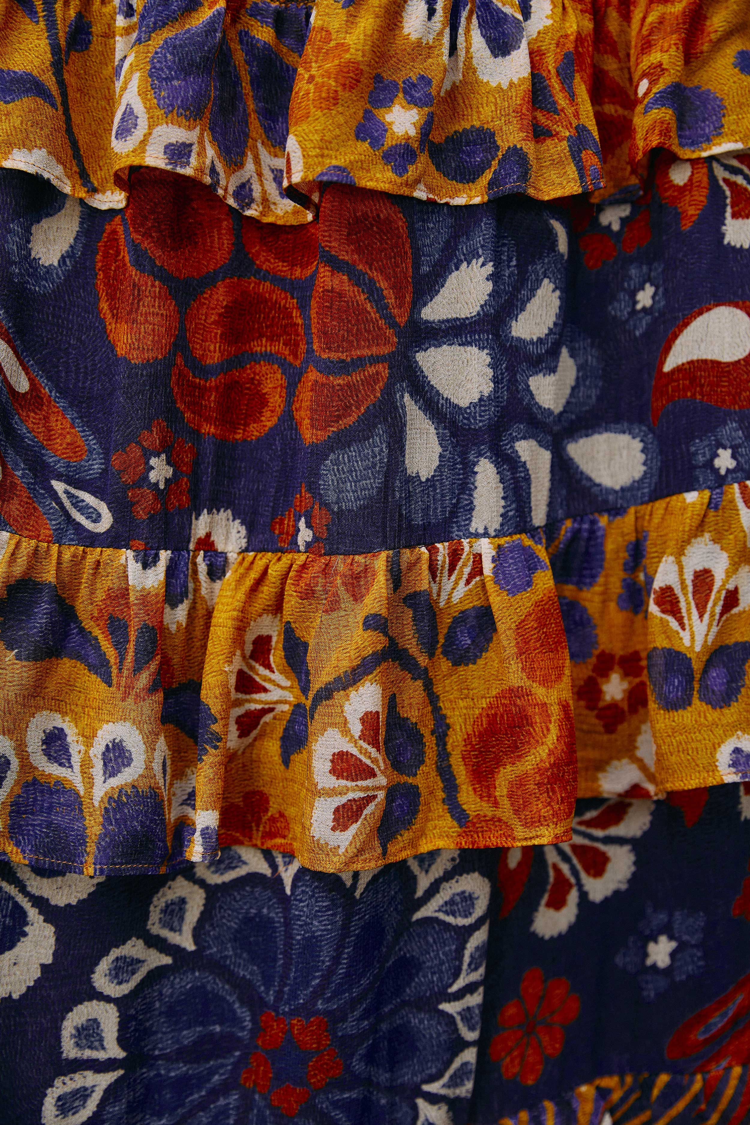 Mixed Pineapple Flowers Maxi Dress sold by FARM Rio product image thumbnail 5