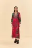 Blush Floral Yard Fringe Maxi Dress sold by FARM Rio