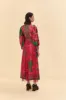 Blush Floral Yard Fringe Maxi Dress sold by FARM Rio