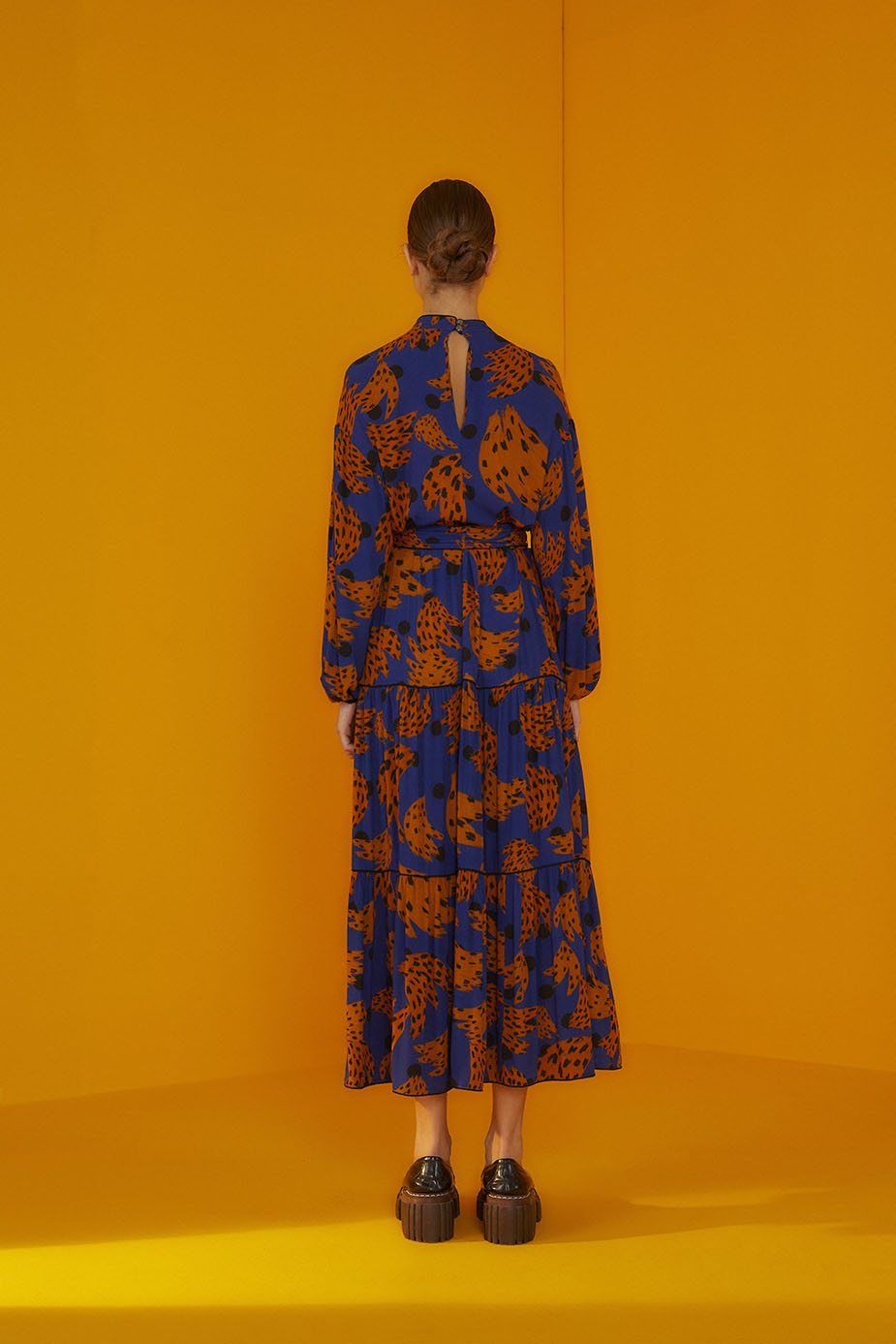 Navy Bananica Maxi Dress sold by FARM Rio product image thumbnail 4