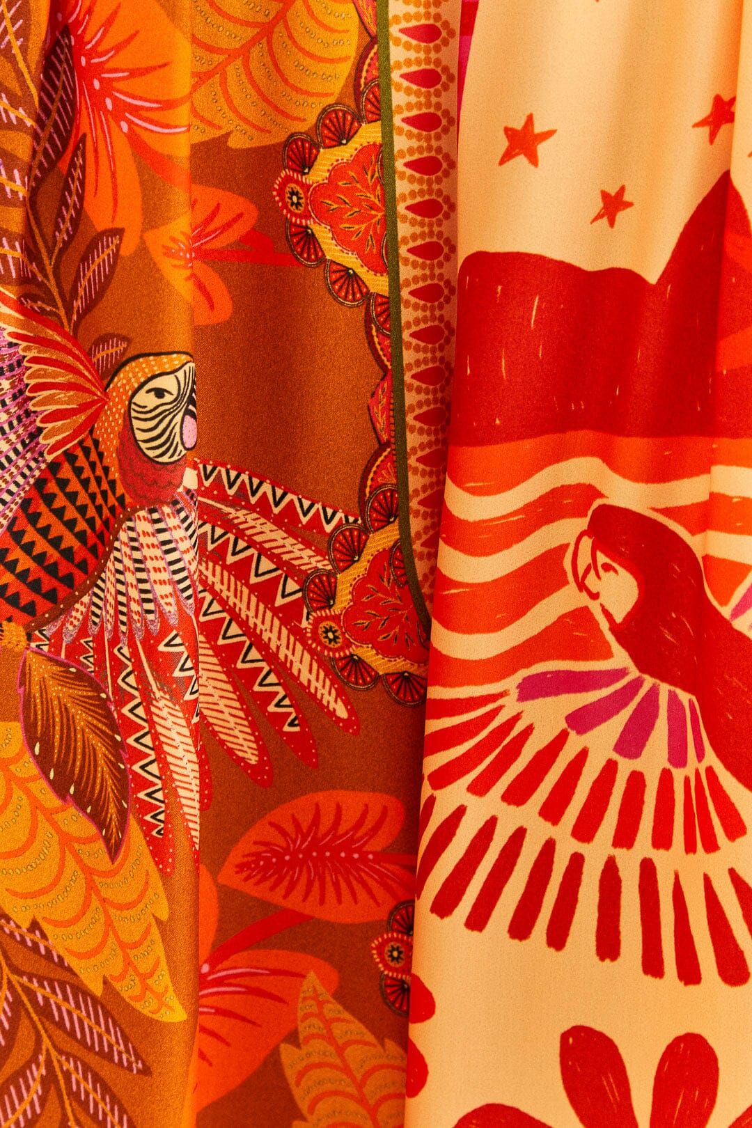 Forest Mixed Scarves Lenzing™ Ecovero™ Viscose Pants sold by FARM Rio product image thumbnail 5