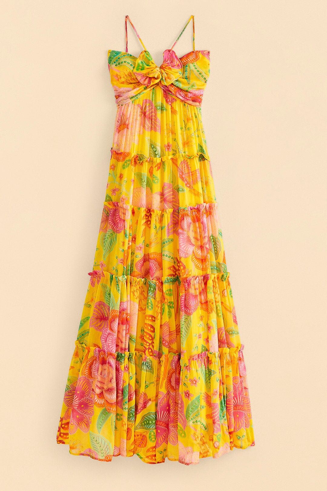 Yellow Macaw Bloom Maxi Dress | Parallel