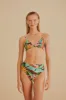 Banana Foliage Knot Bikini Top sold by FARM Rio