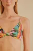 Banana Foliage Knot Bikini Top sold by FARM Rio