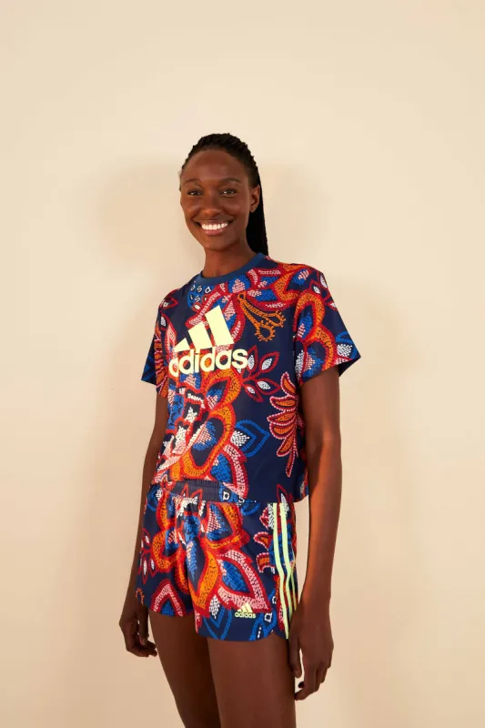 ADIDAS FARM PACER SHORTS BLUE sold by FARM Rio