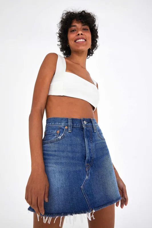 LEVI'S DECONSTRUCTED MINISKIRT sold by FARM Rio