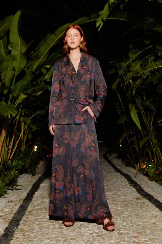 Sequin Toucans Lenzing™ Ecovero™ Viscose Pants sold by FARM Rio