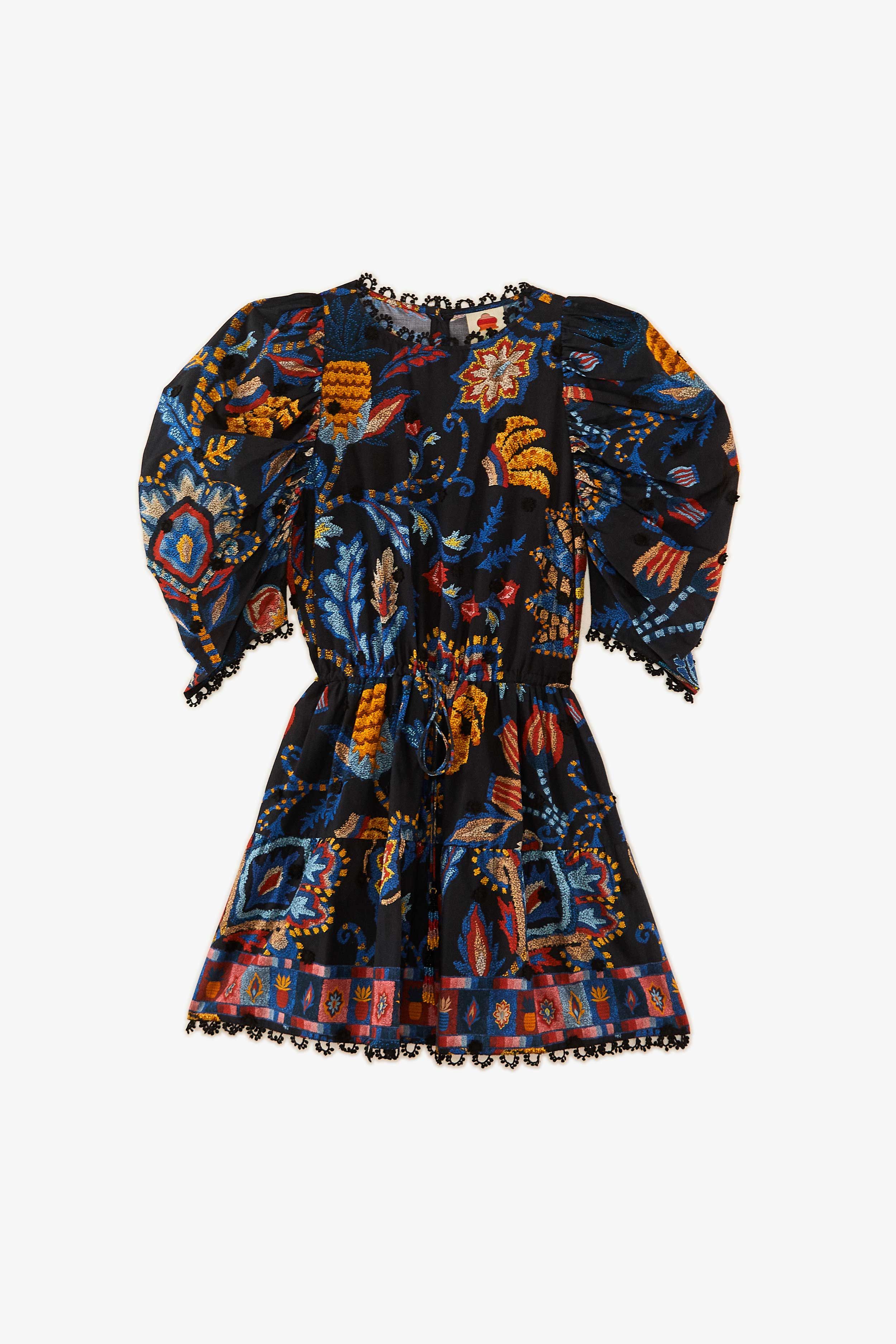 Black Sunset Tapestry Mini Dress sold by FARM Rio product image thumbnail 5