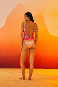 Rainbow Forest One Piece Swimsuit sold by FARM Rio