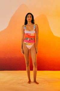Rainbow Forest One Piece Swimsuit sold by FARM Rio