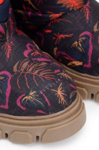 BROWN SUNSET FOREST PUFFY TALL BOOT sold by FARM Rio
