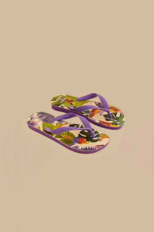 Farm Passaros Pintados Havaianas Sandals sold by FARM Rio