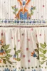 White Summer Garden Blouse sold by FARM Rio